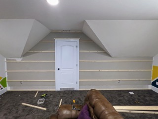 furring strips furring strips added